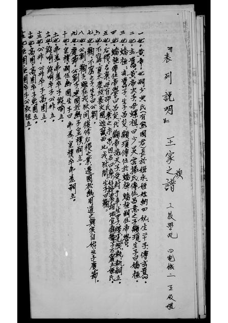 福建王氏族谱-王家之族谱列表说明.pdf电子版插图1