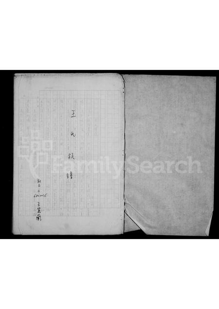 福建王氏族谱-王氏族谱.pdf电子版插图1