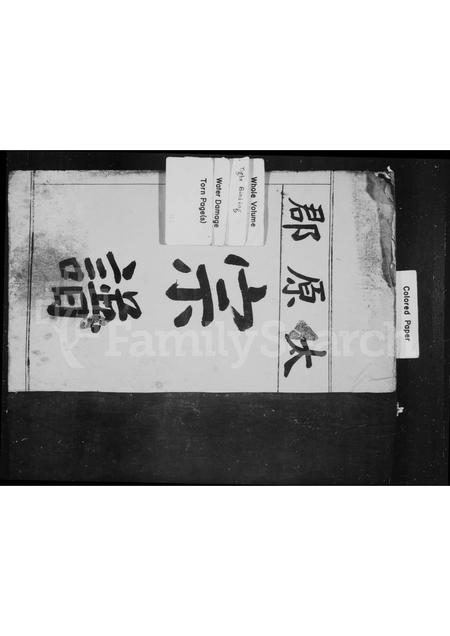 福建王氏族谱-太原郡[王氏]宗谱.pdf电子版插图1