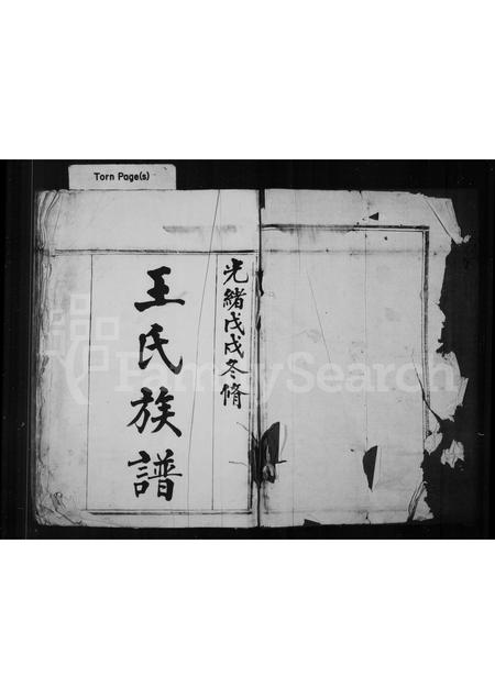 福建王氏族谱-王氏族谱.pdf电子版插图1 福建王氏族谱-王氏族谱.pdf电子版插图1