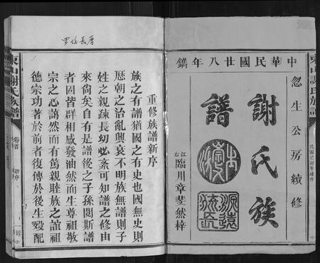 福建谢氏族谱-东山谢氏族谱.pdf电子版插图1 福建谢氏族谱-东山谢氏族谱.pdf电子版插图1