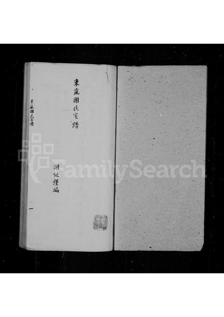 福建谢氏族谱-东岚谢氏宗谱.pdf电子版插图1 福建谢氏族谱-东岚谢氏宗谱.pdf电子版插图1