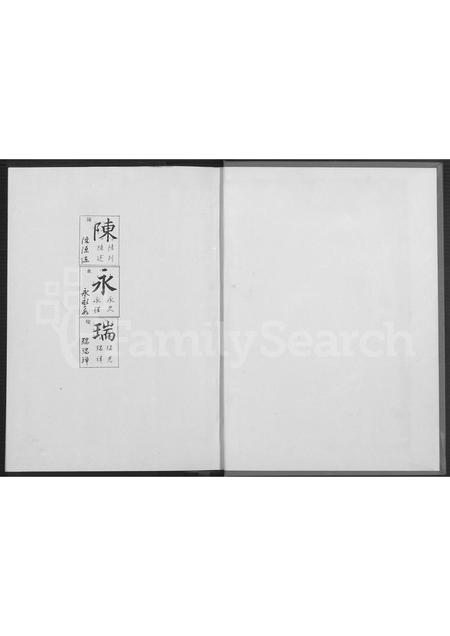 福建陈氏族谱-陈氏大族谱 (错误校正本).pdf电子版插图1