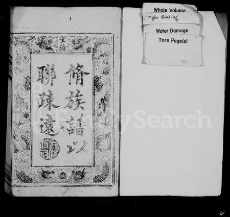福建林氏族谱-林氏宗谱 [8卷](别名：重修林氏宗谱闽林宗谱).pdf电子版插图1