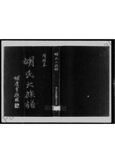 福建胡氏族谱-胡氏大族谱.pdf电子版插图1 福建胡氏族谱-胡氏大族谱.pdf电子版插图1
