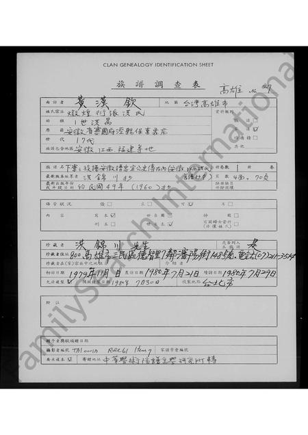 江西、福建、安徽洪氏族谱-[洪氏安徽江西旧谱抄本].pdf电子版插图1