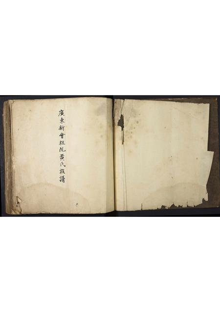 广东黄氏族谱-广东省新会杜阮黄氏族谱.pdf电子版插图1