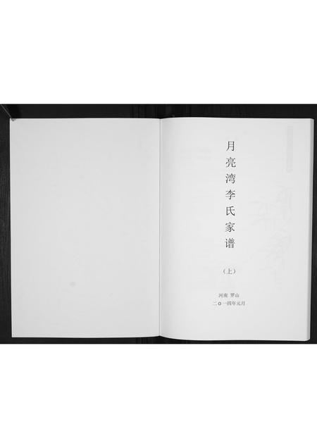 河南李氏族谱-月亮湾李氏家谱.pdf电子版插图1