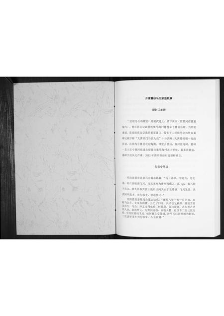 河南马氏族谱-开濮曹徐马氏家族轶事[不分卷].pdf电子版插图1