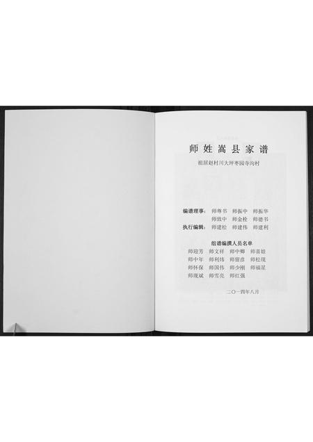 河南师氏族谱-师姓嵩县家谱[不分卷].pdf电子版插图1