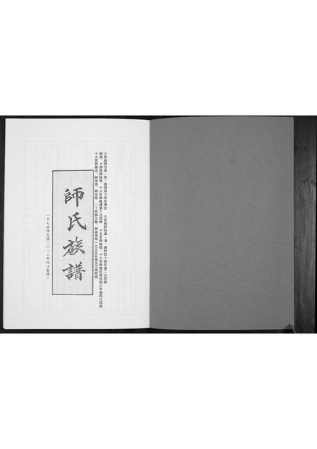 河南帅氏族谱-师氏族谱[不分卷].pdf电子版插图1