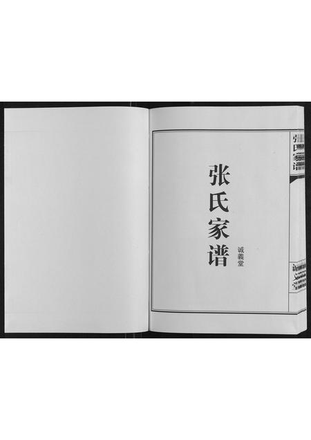 河南张氏族谱-张氏家谱[不分卷].pdf电子版插图1