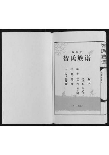 河南智氏族谱-智氏族谱[不分卷].pdf电子版插图1