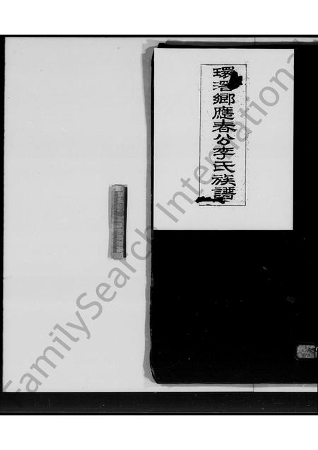 广东李氏族谱-环滘乡应春公李氏族谱.pdf电子版插图1