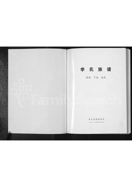 河南李氏族谱-李氏族谱 _ 济源 下冶 南吴.pdf电子版插图1