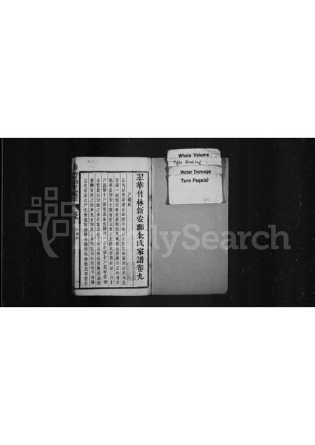 河南余氏族谱-新安郡余氏家谱.pdf电子版插图1 河南余氏族谱-新安郡余氏家谱.pdf电子版插图1