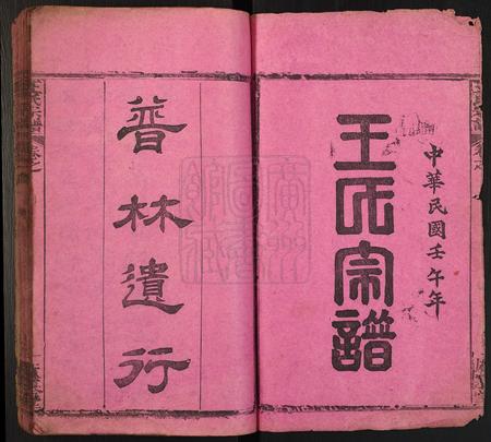 河南王氏族谱-王氏宗谱[10卷含首卷, 末1卷].pdf电子版插图1
