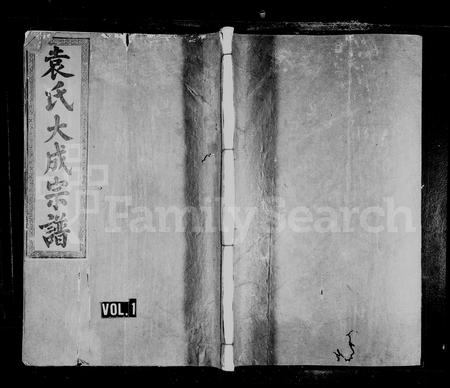 江西、广东袁氏族谱-袁氏大成宗谱 [8卷].pdf电子版插图1