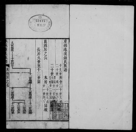 广东锺氏族谱-珠溪锺氏族谱.pdf电子版插图1