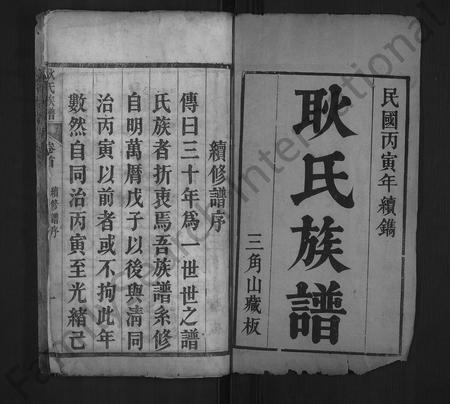 河南耿氏族谱-耿氏族谱 [31卷,首1卷].pdf电子版插图1