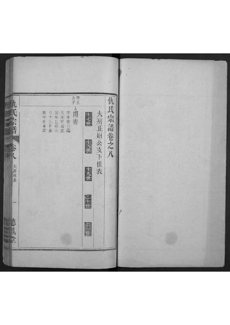安徽仇氏族谱-仇氏宗谱 [10卷].pdf电子版插图1