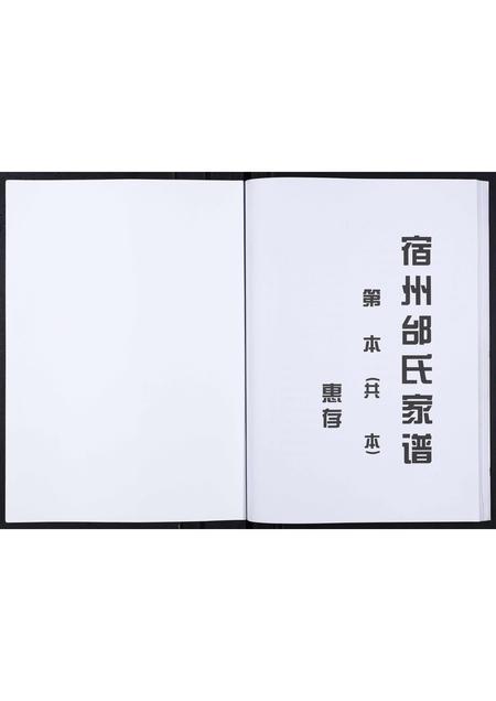 安徽邰氏族谱-宿州邰氏家谱[不分卷].pdf电子版插图1