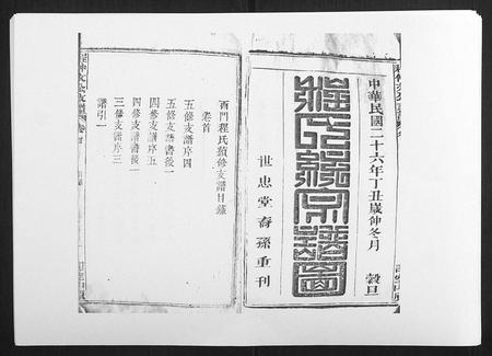 安徽程氏族谱-程仲文公支谱[15卷首1卷].pdf电子版插图1