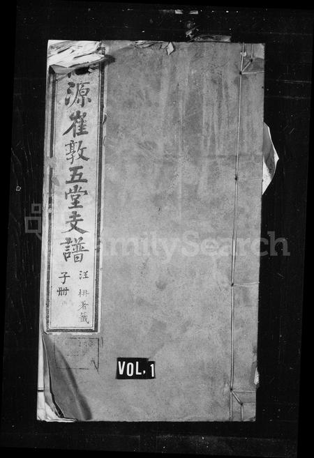 安徽崔氏族谱-仙源崔氏敦五堂支谱 [10卷,首末各1卷].pdf电子版插图1