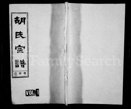 安徽胡氏族谱-胡氏宗谱 [11卷,首2卷].pdf电子版插图1