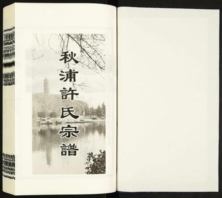安徽许氏族谱-许氏宗谱.pdf电子版插图1