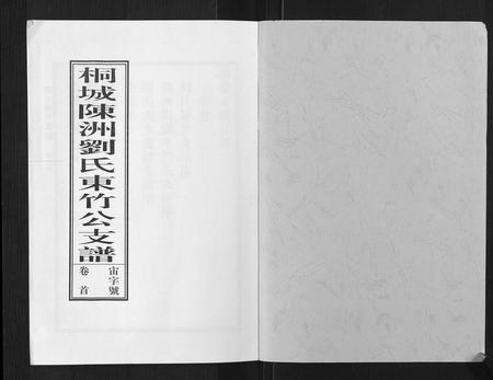 安徽刘氏族谱-陈洲刘氏支谱[14卷首1卷].pdf电子版插图1