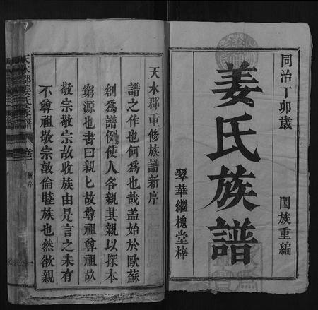 福建姜氏族谱-天水郡姜氏家谱.pdf电子版插图1 福建姜氏族谱-天水郡姜氏家谱.pdf电子版插图1