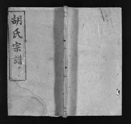 安徽胡氏族谱-胡氏宗谱 [按支分卷].pdf电子版插图1