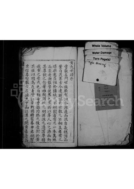 安徽黄氏族谱-黄氏家谱.pdf电子版插图1 安徽黄氏族谱-黄氏家谱.pdf电子版插图1