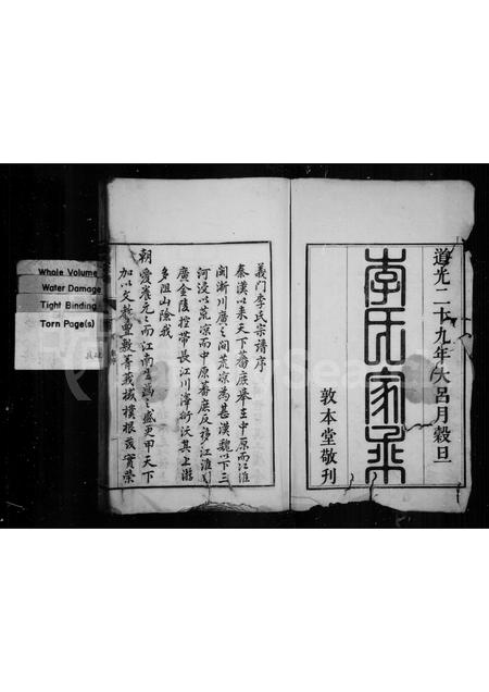 安徽李氏族谱-李氏家乘 _ [4卷_首末各1卷].pdf电子版插图1