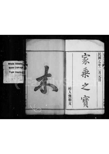 安徽潘氏族谱-历阳潘氏宗谱.pdf电子版插图1
