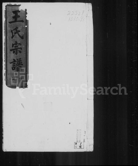 安徽王氏族谱-王氏宗谱 [8卷,首末各1卷].pdf电子版插图1