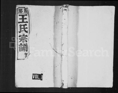 安徽王氏族谱-琅琊王氏宗谱 [15卷,及卷首].pdf电子版插图1