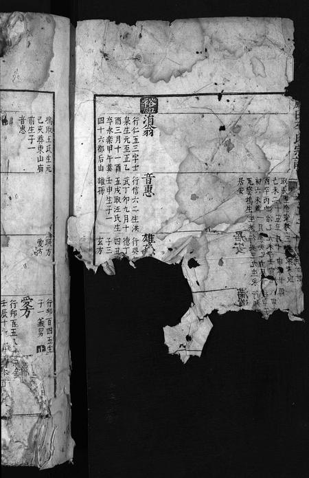 安徽李氏族谱-严田李氏宗谱 [残卷].pdf电子版插图1
