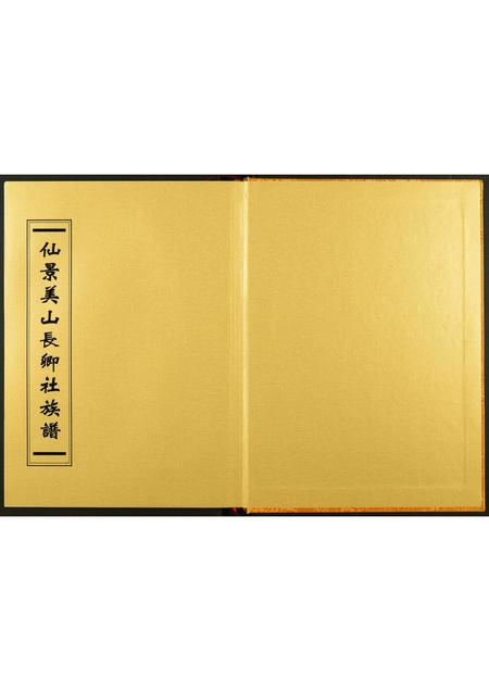 福建李氏族谱-[李氏]仙景美山长卿社族谱.pdf电子版插图1