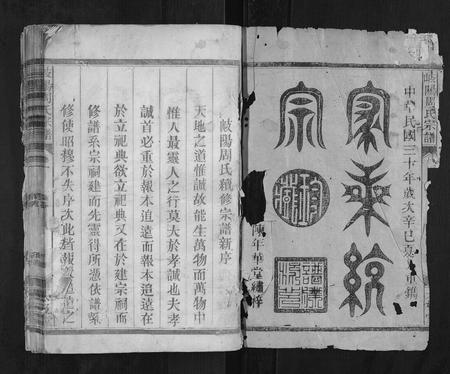 江西周氏族谱-岐阳周氏宗谱[7卷].pdf电子版插图1
