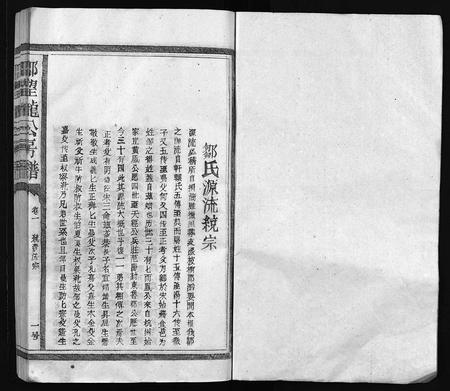 江西邹氏族谱-邹氏九修宗谱 [残卷](邹望龙公房谱).pdf电子版插图1