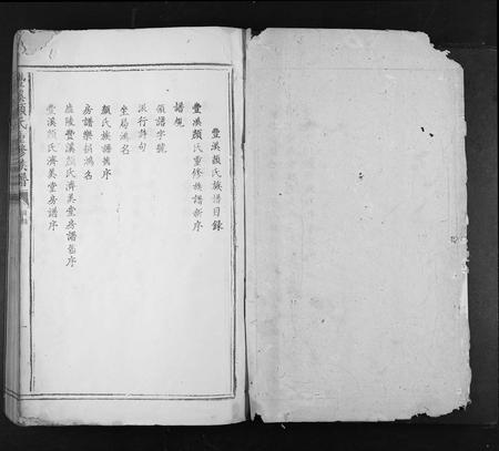 江西颜氏族谱-丰溪颜氏重修族谱[不分卷].pdf电子版插图1