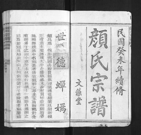 江西颜氏族谱-颜氏宗谱[55卷,首末各1卷].pdf电子版插图1