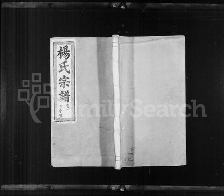 安徽杨氏族谱-杨氏宗谱 [6卷].pdf电子版插图1