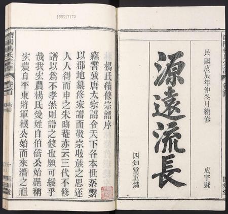 安徽杨氏族谱-潜阳杨氏宗谱.pdf电子版插图1