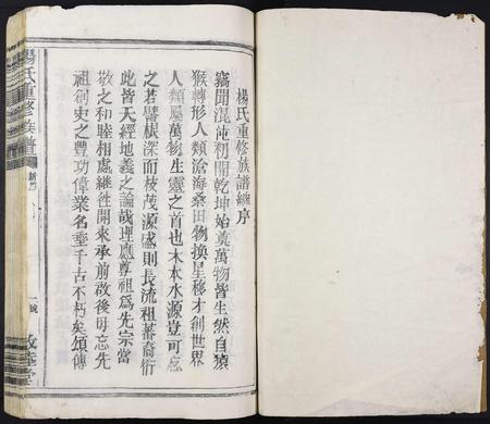 江西杨氏族谱-杨氏重修族谱.pdf电子版插图1