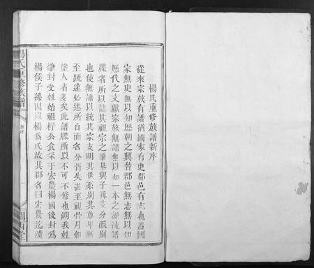 江西杨氏族谱-杨氏重修族谱[不分卷].pdf电子版插图1