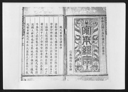 江西姚氏族谱-霁峰姚氏宗谱[不分卷].pdf电子版插图1