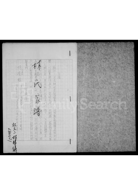 福建林氏族谱-林氏家谱.pdf电子版插图1